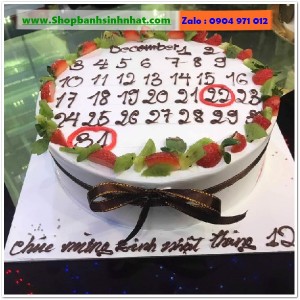 Bánh Sinh Nhật Cuốn Lịch - CL90